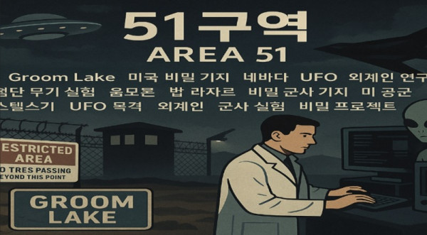 미스터리 51구역 비밀 음모론 외계인 연구와 폭로자 이야기 총정리